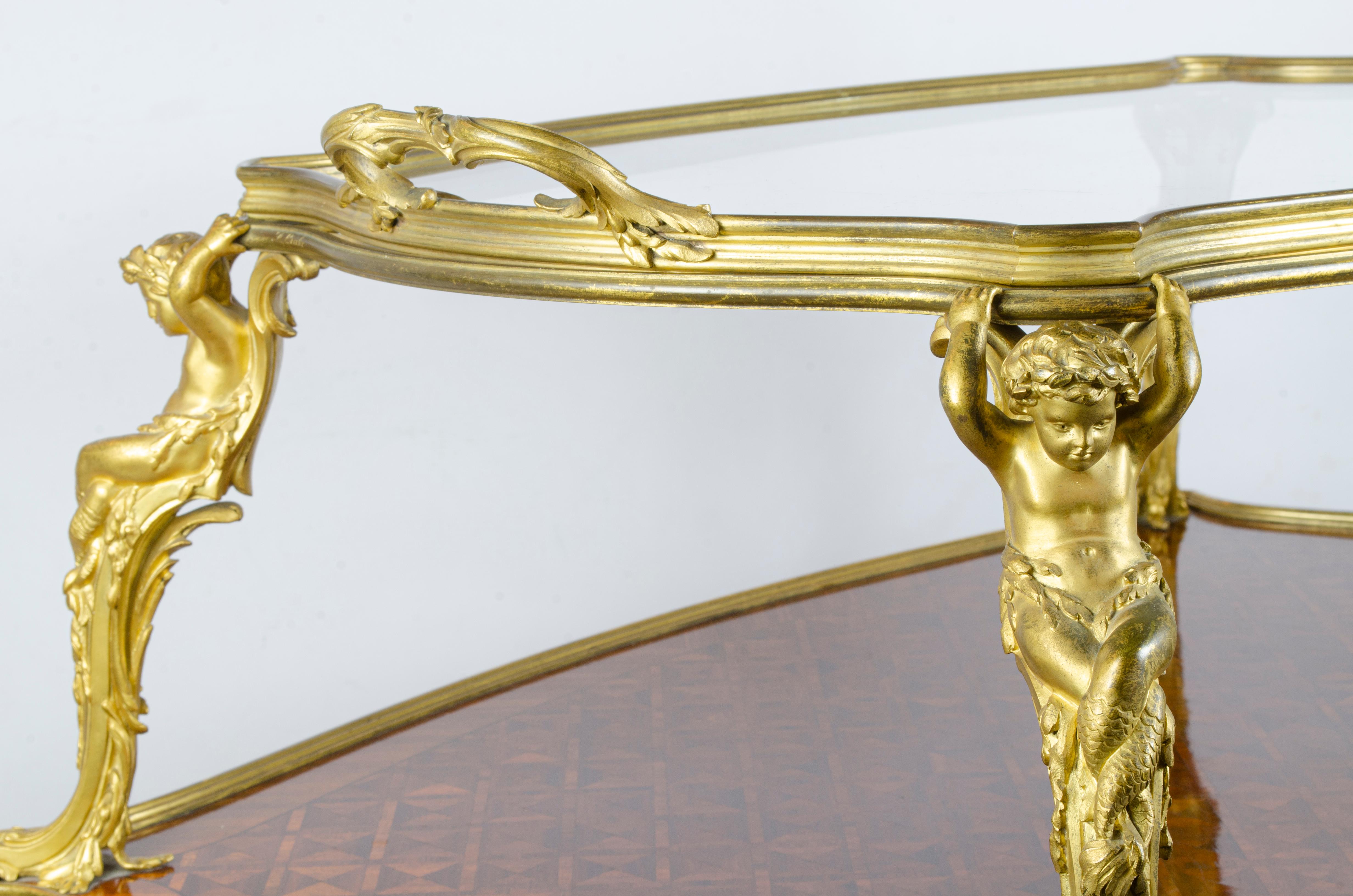 Art Nouveau Tea Table Model 