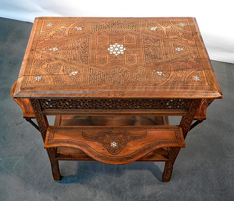 African tea table  orientalist  Work, circa 1900-1930 For Sale