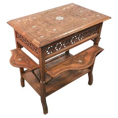 Used tea table  orientalist  Work, circa 1900-1930