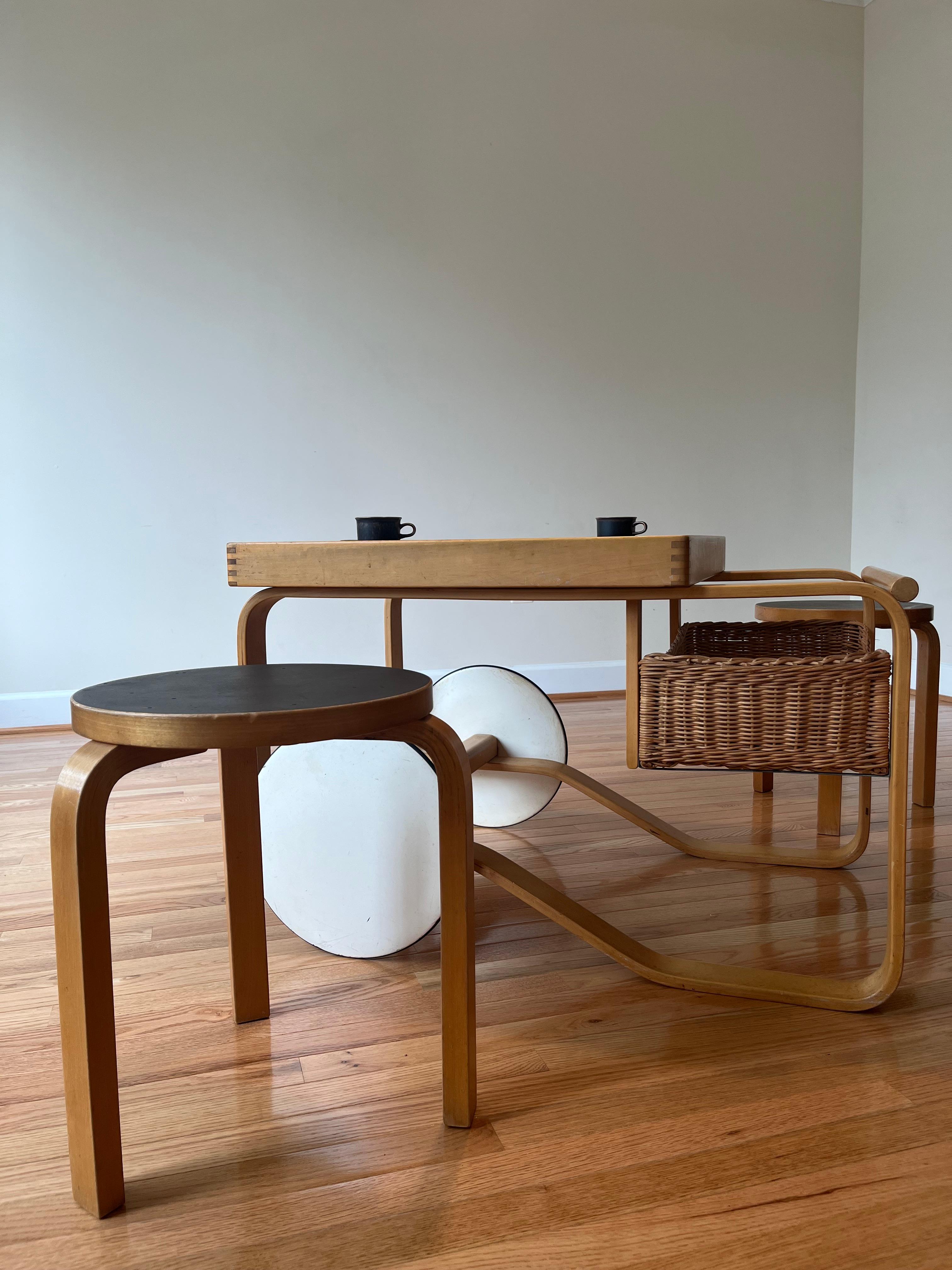 Chariot à thé 900 par Alvar Aalto+Aalto pour Artek, Modèle No. en vente 13