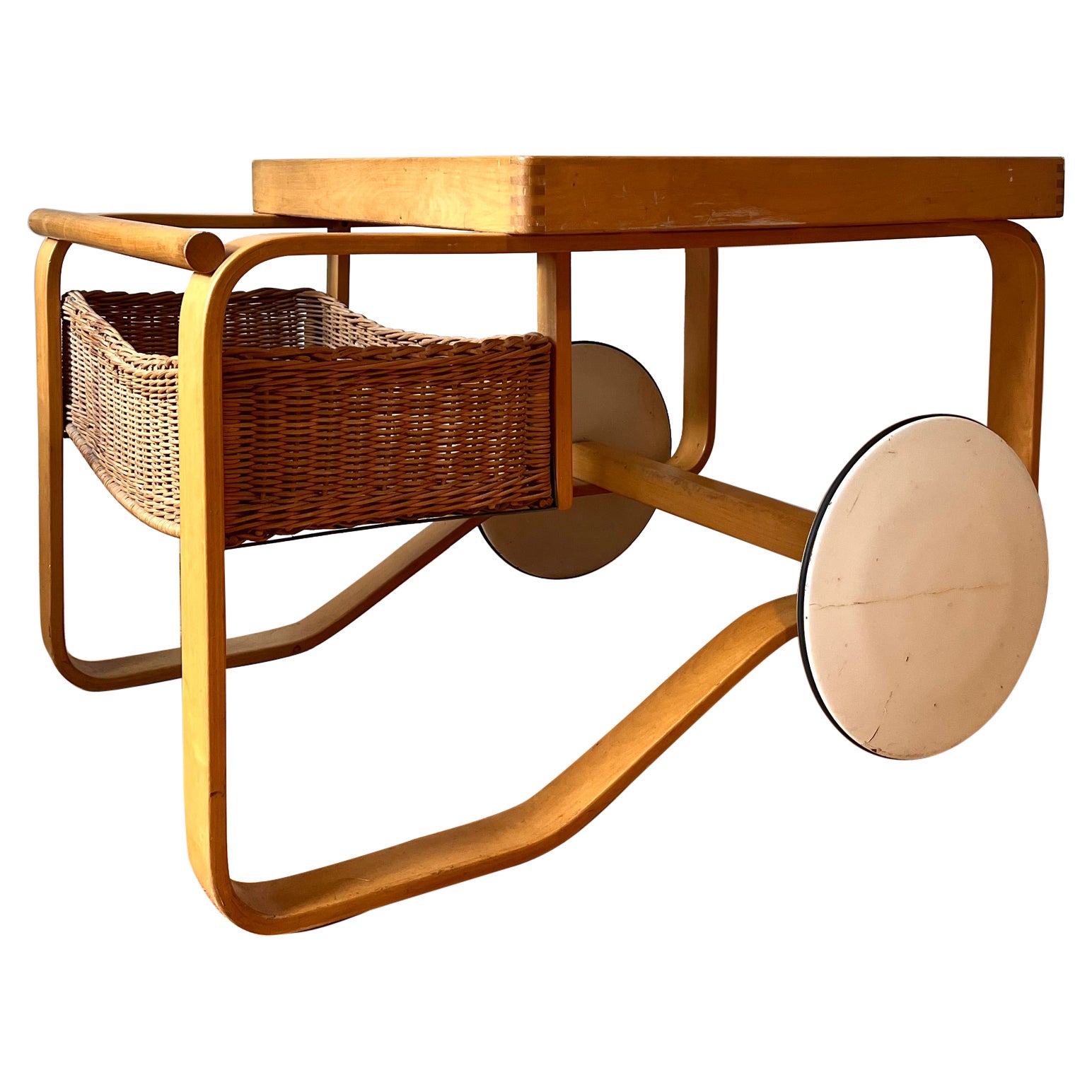 Carrito de té 900 de Alvar Aalto para Artek (Modelo antiguo) en venta