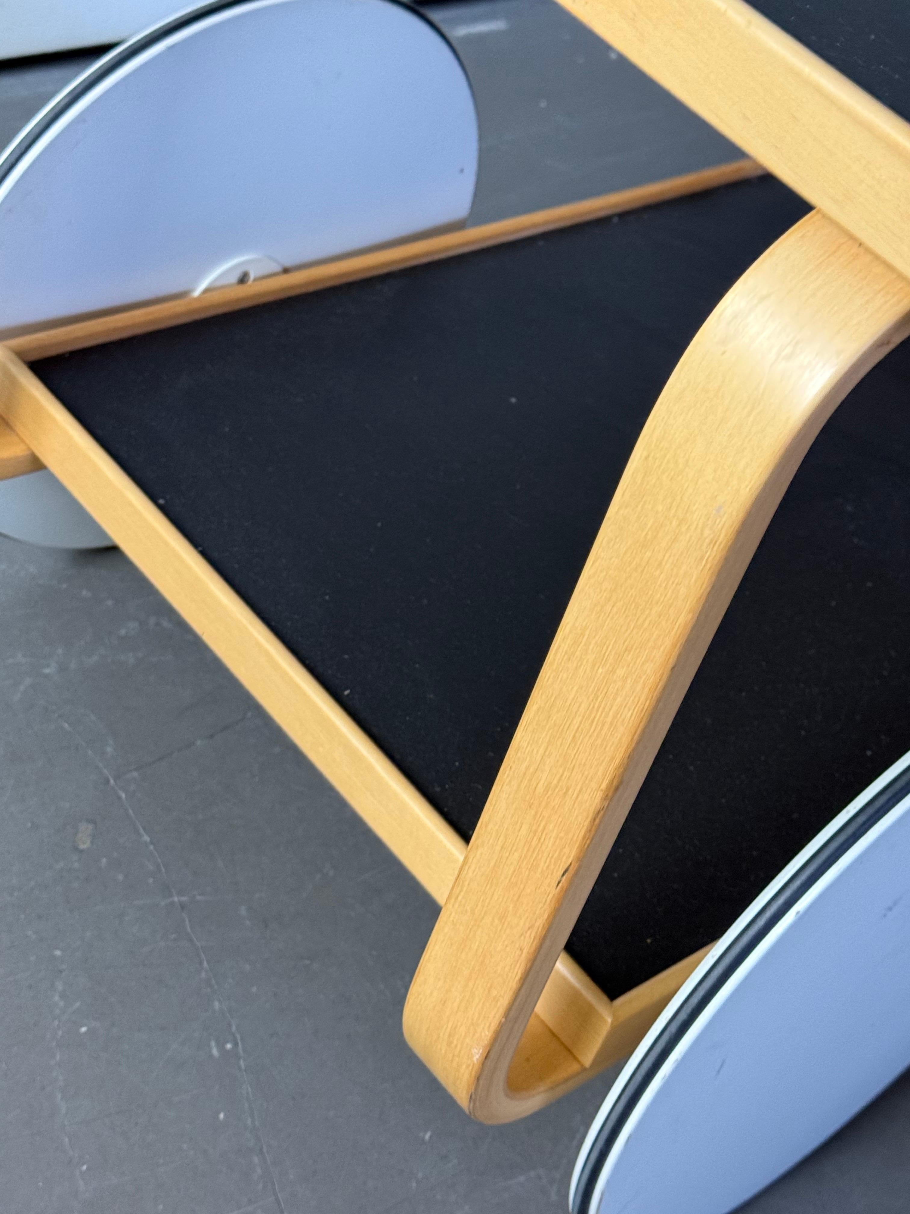 Tea trolley 901, Alvar Aalto for Artek For Sale 2