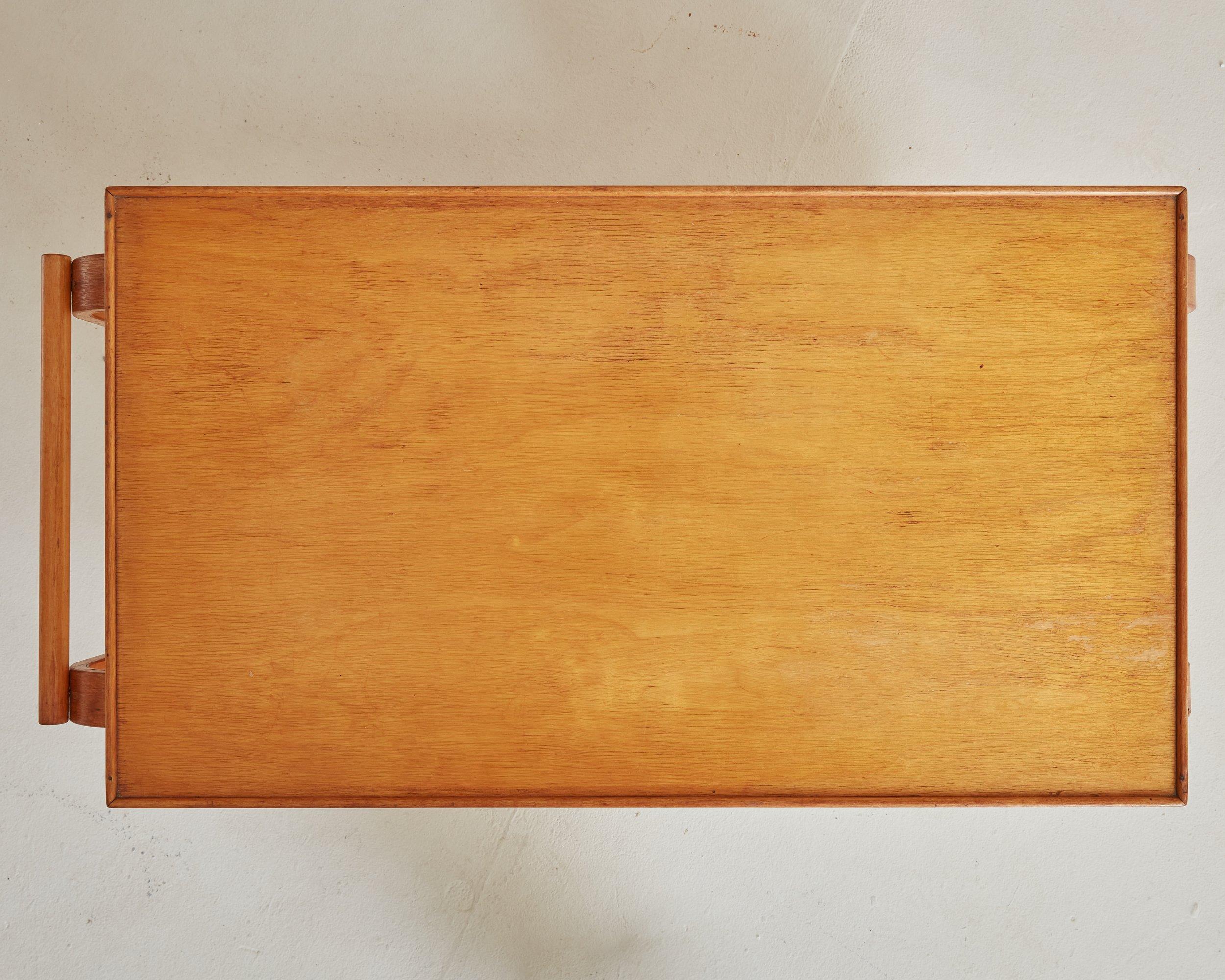 Iconico e raro carrello da bar in prima edizione di Alvar Aalto+Aalto per Artek, 1936 in vendita 1