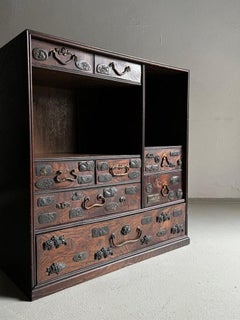 Tea Wall Cabinet Japan, 1920s