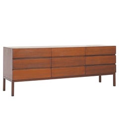 Teak 9 Drawer Dresser for Reff / Knoll