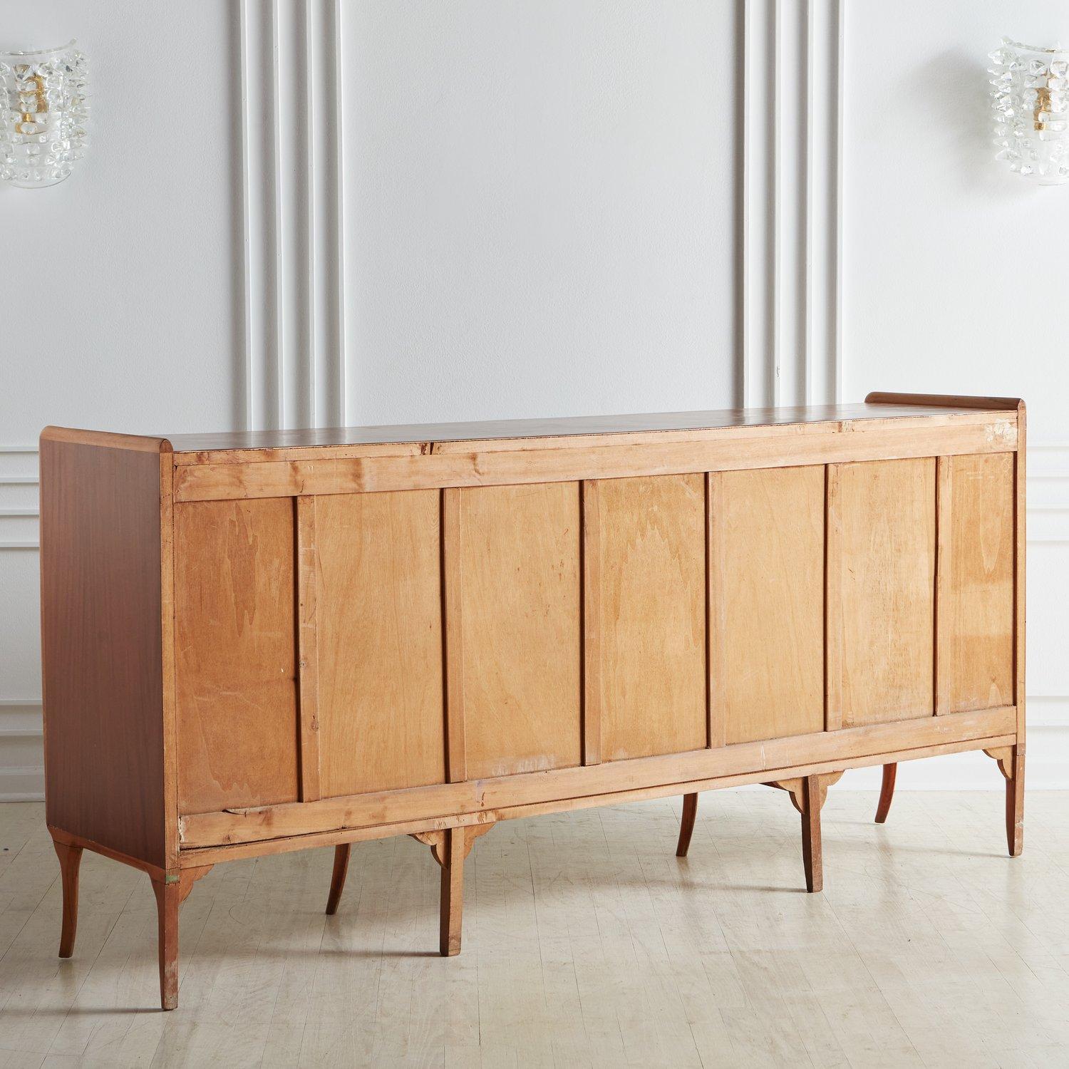 Teak and Birch Sideboard in the Style of Paola Buffa, France, 1970s For Sale 10