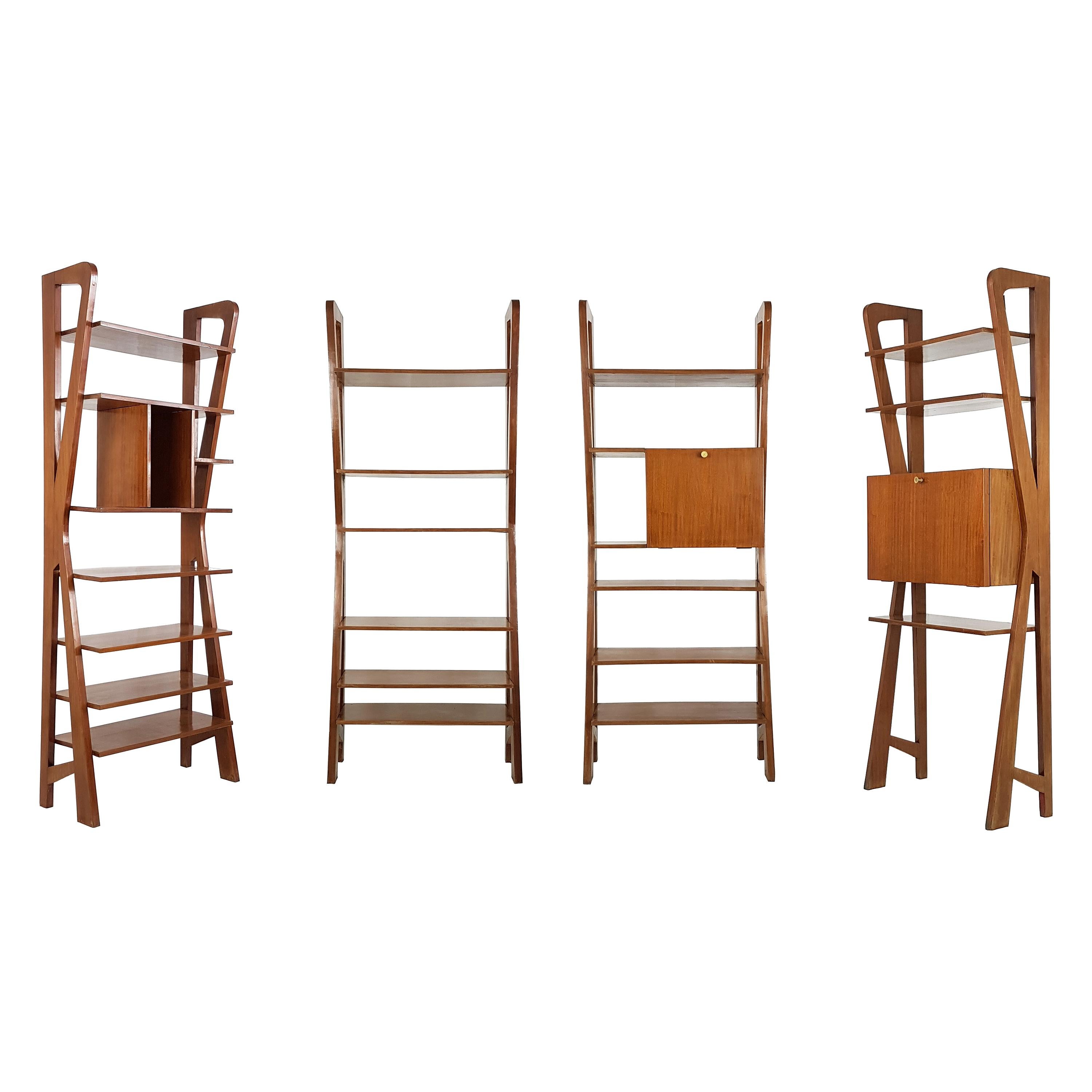 Set of Birchwood Bookshelves at 1stDibs