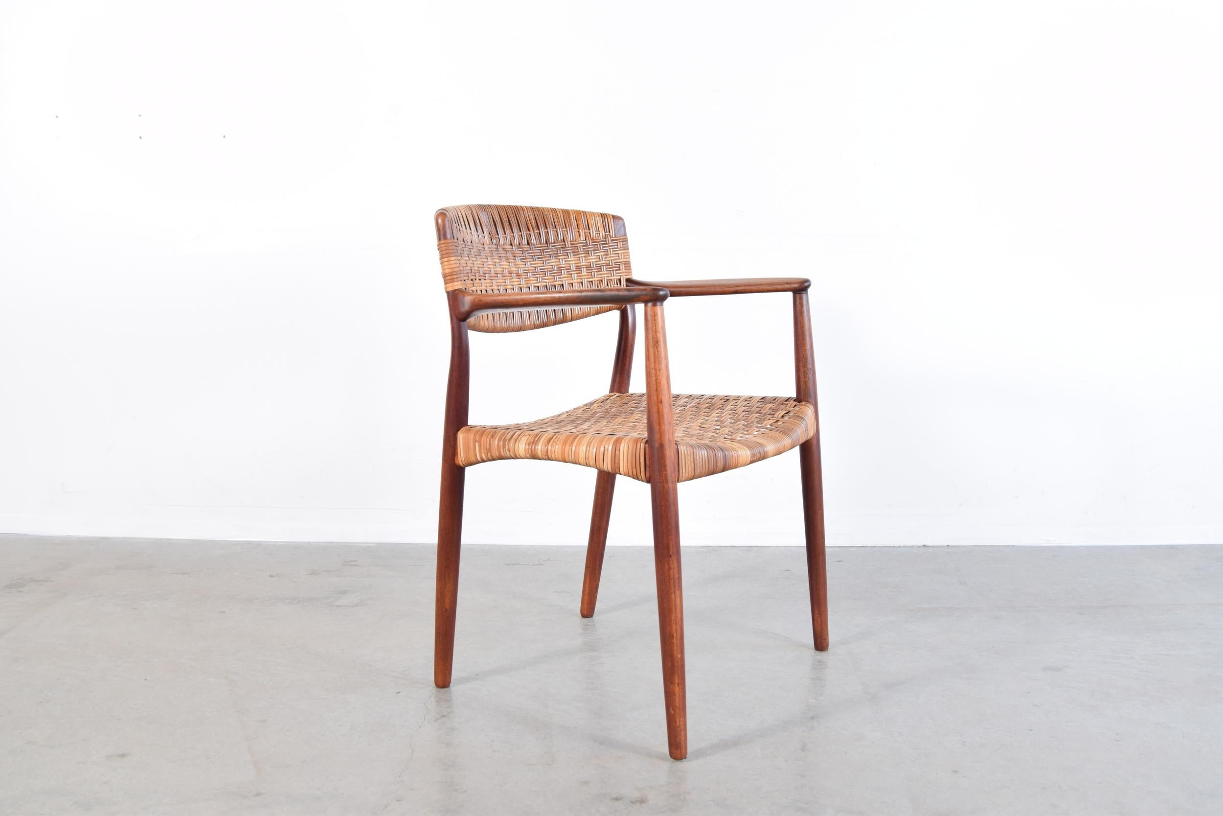 Aksel Bender Madsen & Ejner Larsen Armchair by Cabinetmaker Willy Beck 3