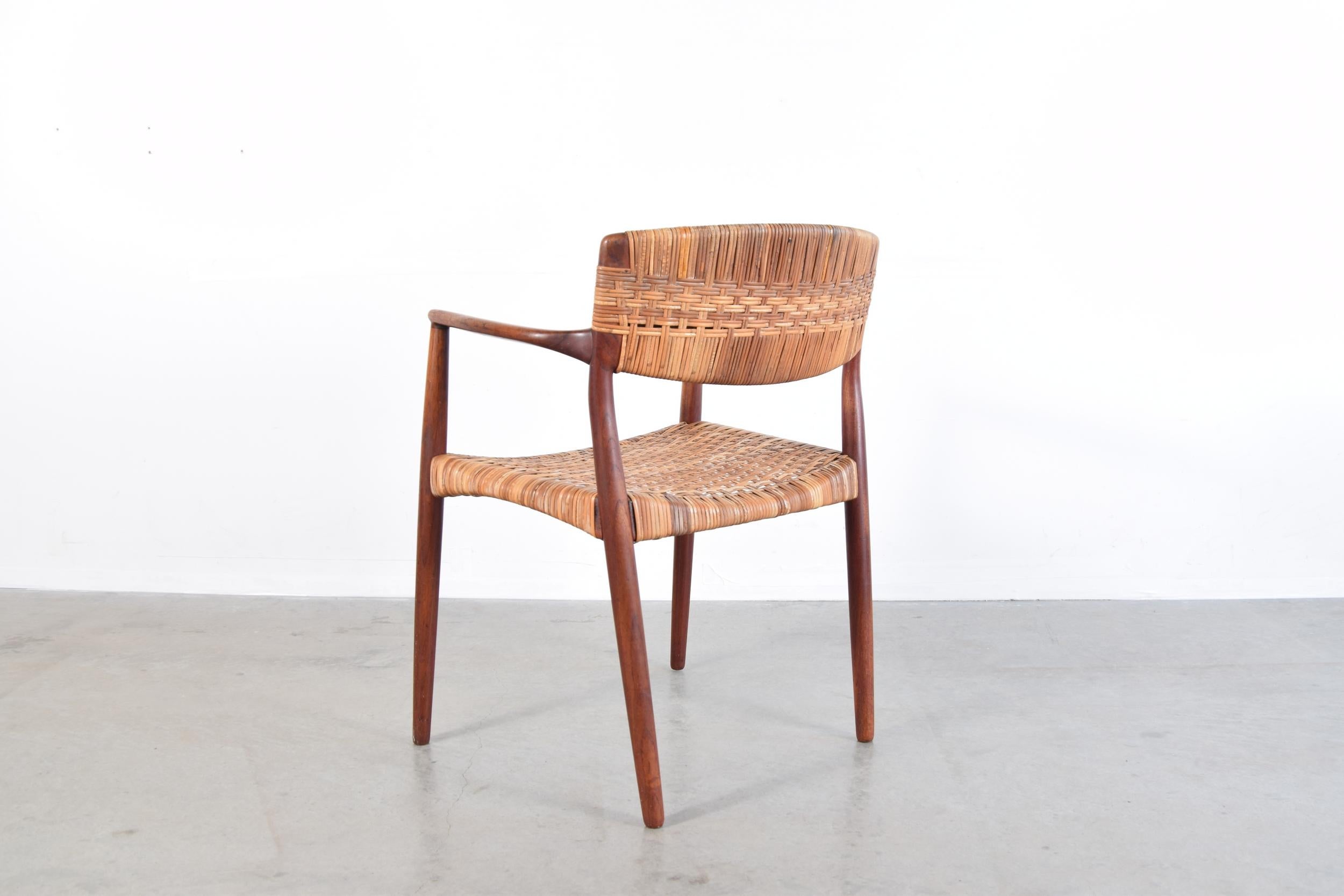 Aksel Bender Madsen & Ejner Larsen Armchair by Cabinetmaker Willy Beck 2