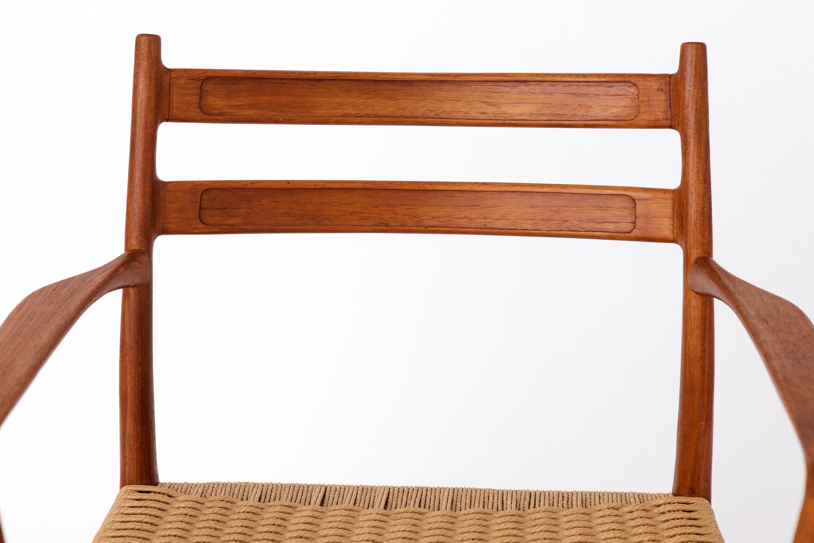 Danois Fauteuil en teck 1960 - Arne Wahl Iversen - Modèle GS 700 - Teck Vintage en vente
