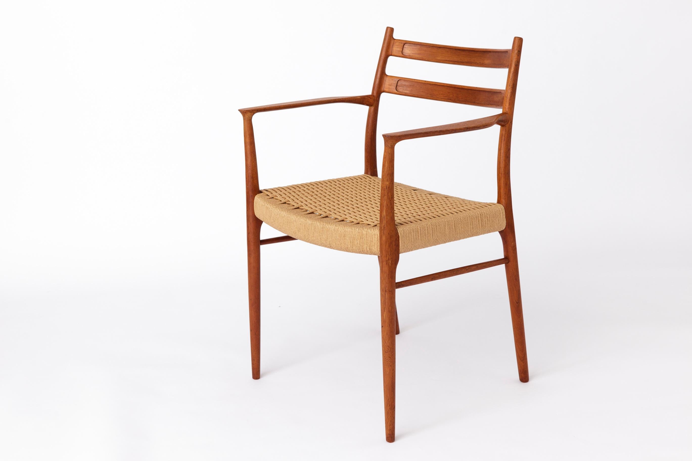 Poli Fauteuil en teck 1960 - Arne Wahl Iversen - Modèle GS 700 - Teck Vintage en vente