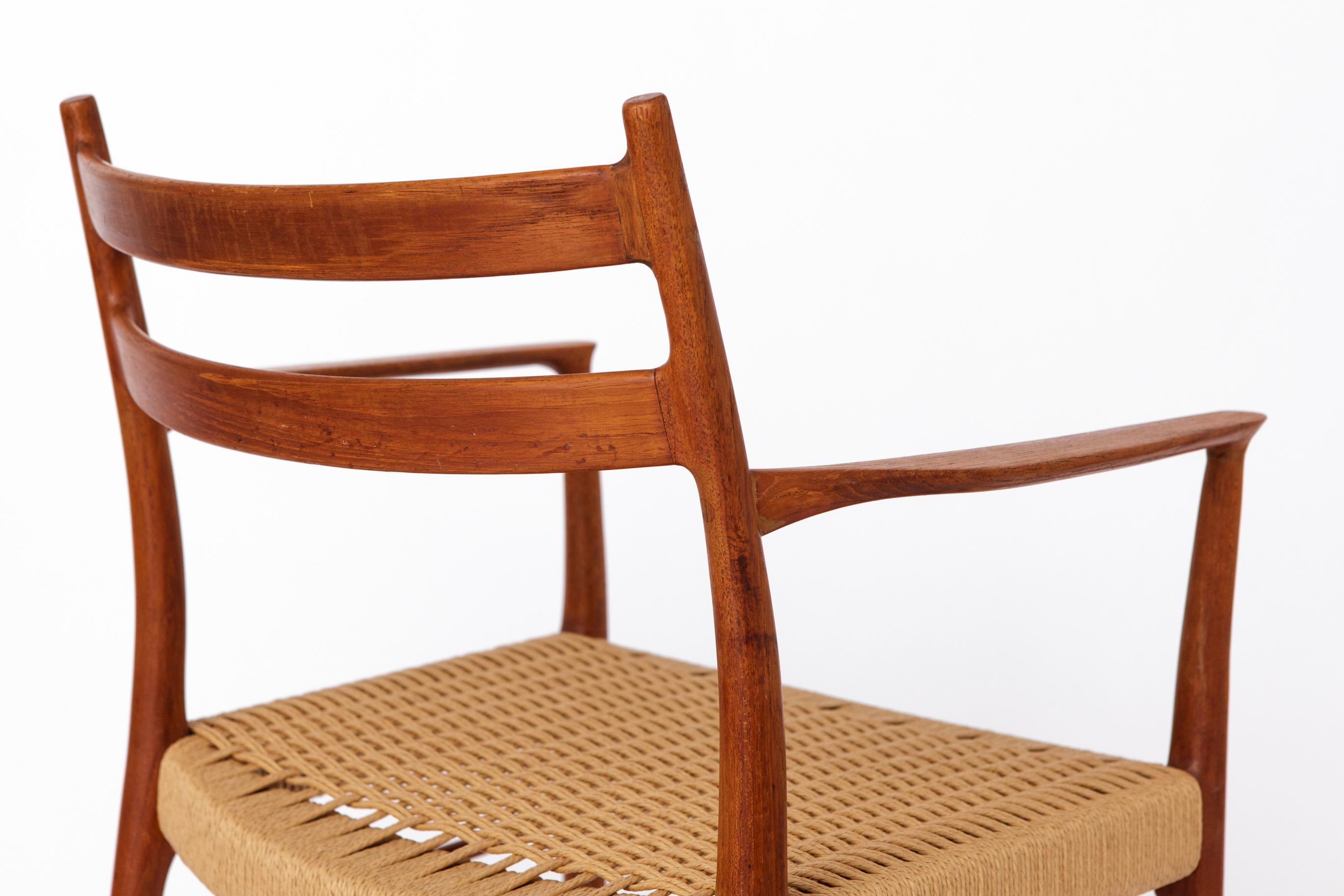 Fauteuil en teck 1960 - Arne Wahl Iversen - Modèle GS 700 - Teck Vintage en vente 1