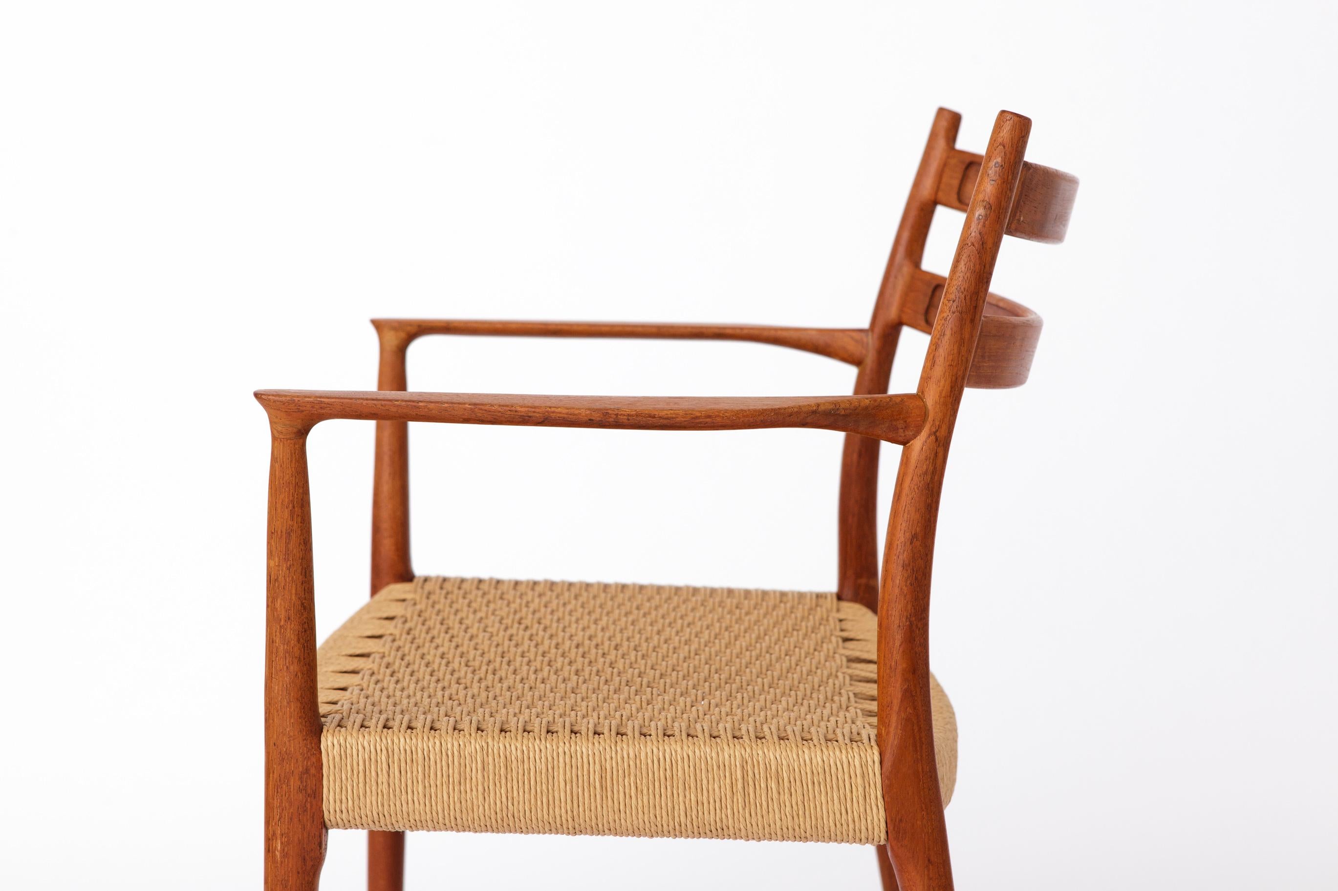 Fauteuil en teck 1960 - Arne Wahl Iversen - Modèle GS 700 - Teck Vintage en vente 2