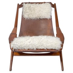 Teak Armchair Attributed. to Arne Tideman Ruud, 1950 Ca