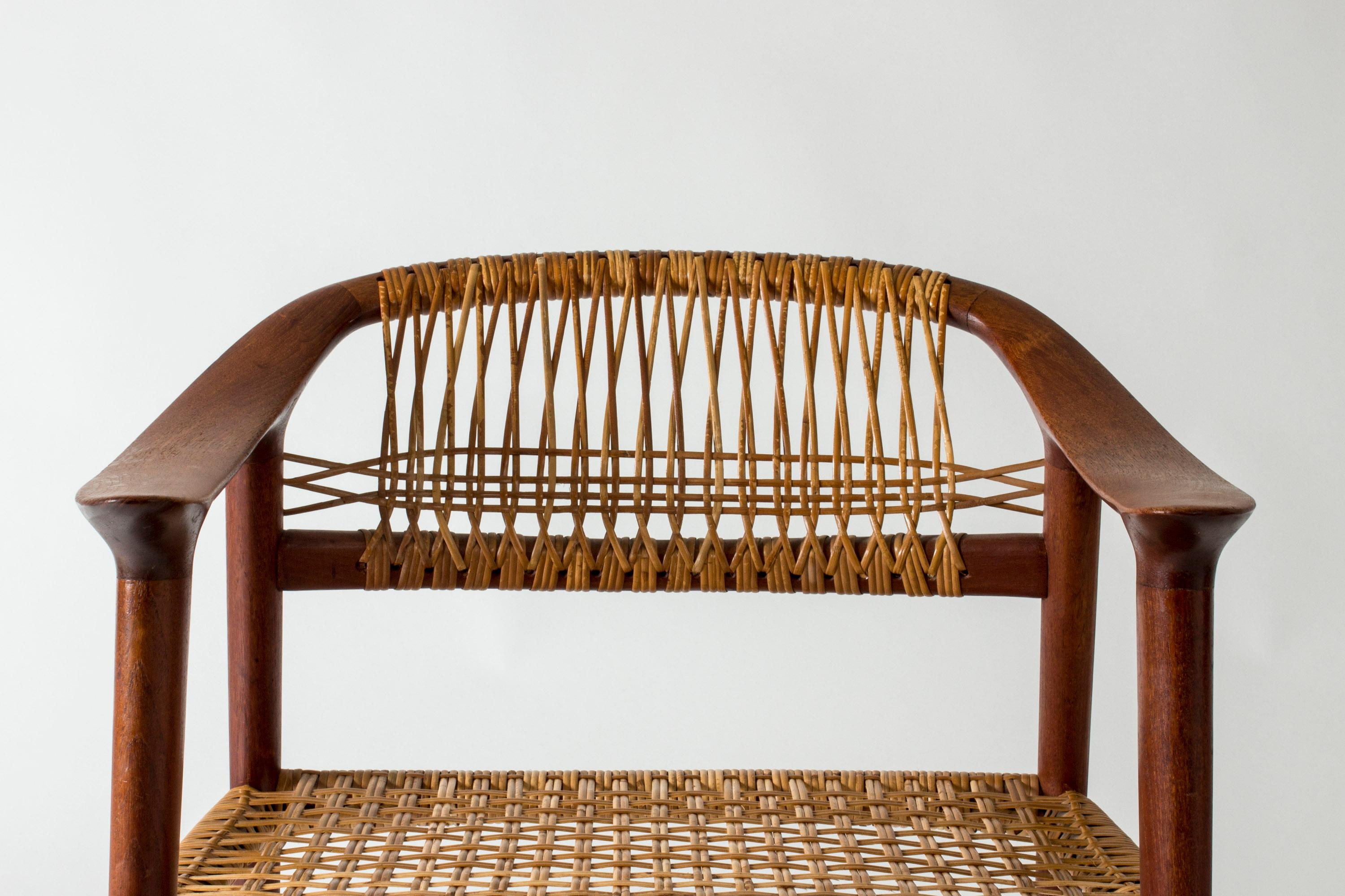 Mid-20th Century Teak Armchair, 