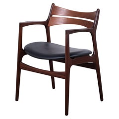 Teak Armchair by Erik Buch for Christiansen Møbelfabrik, Denmark, 1960s