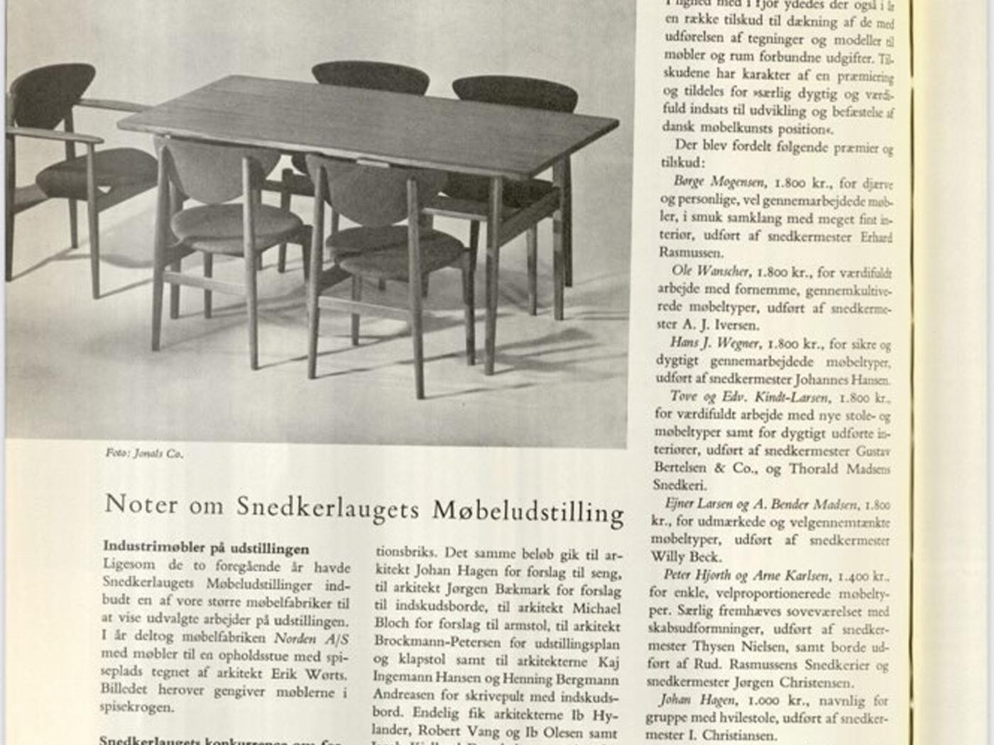 Teak Armchair by Erik Wørts for Norden Møbelfabrik 1950s For Sale 5