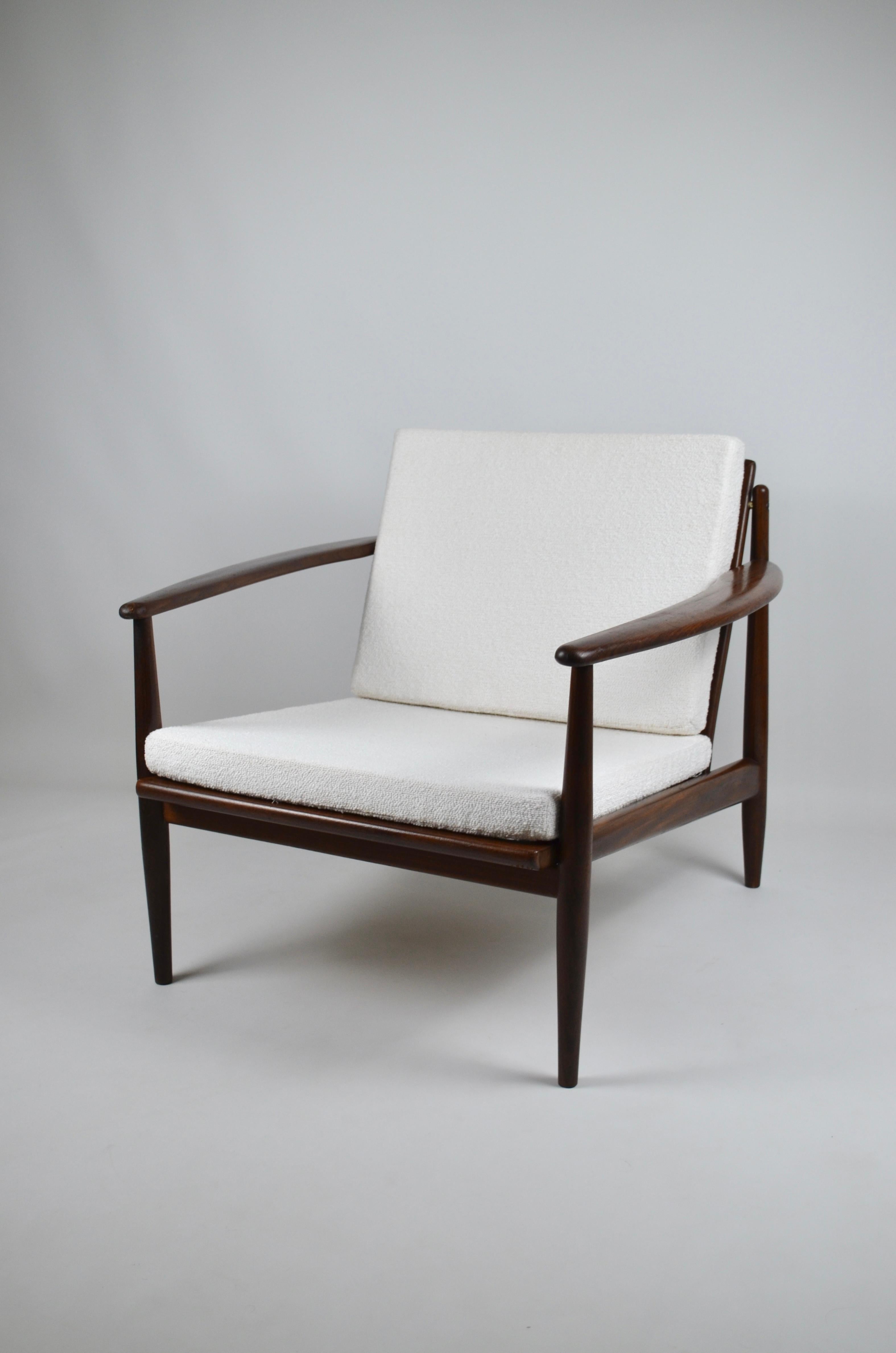 Danish Teak armchair by Grete Jalk, Denmark, 60's For Sale