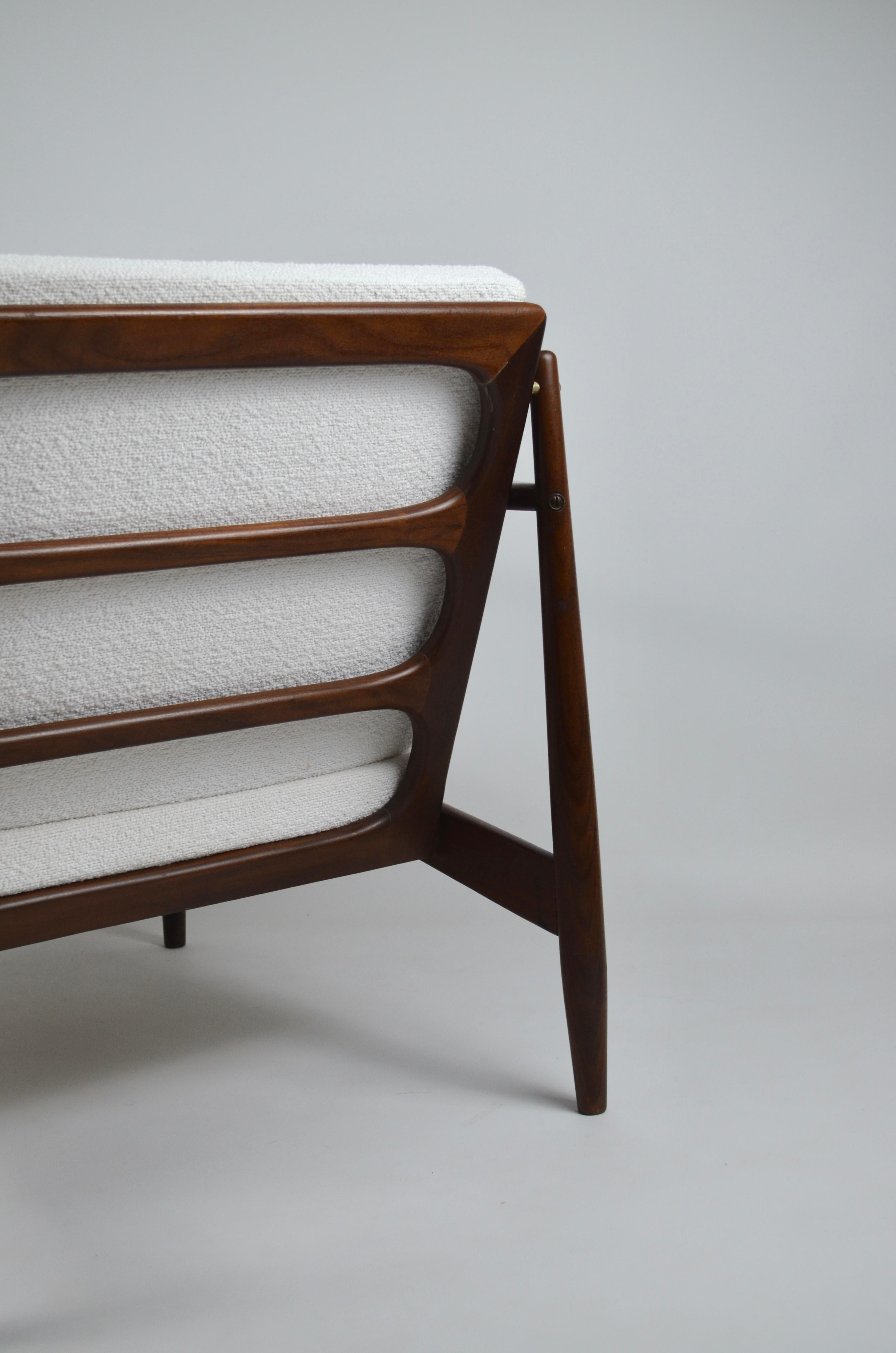 Mid-20th Century Teak armchair by Grete Jalk, Denmark, 60's For Sale