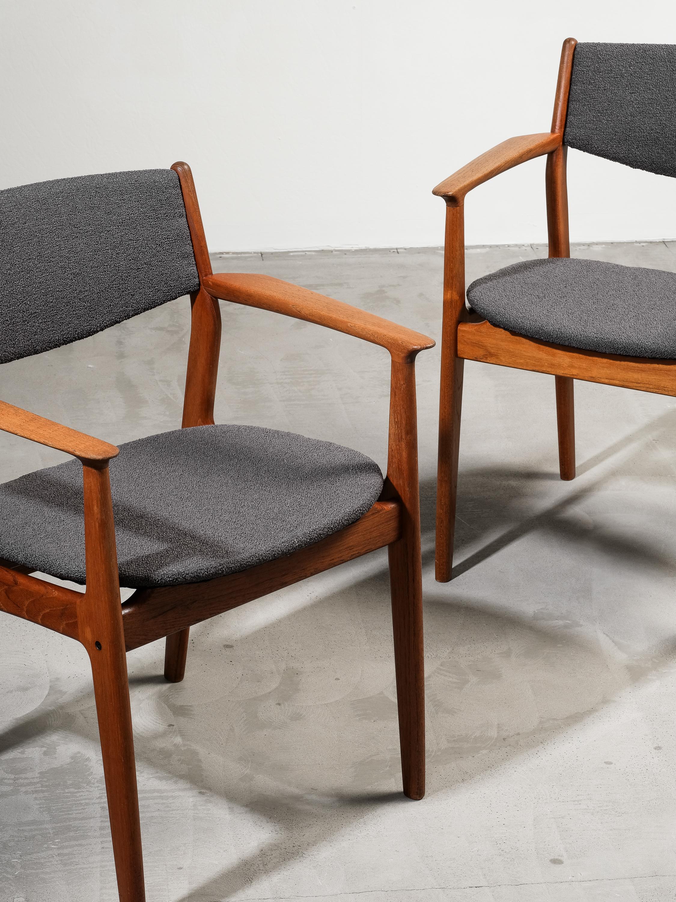 Danese Poltrona in teak di Grete Jalk per Glostrup Møbelfabrik, Danimarca, anni '60 in vendita