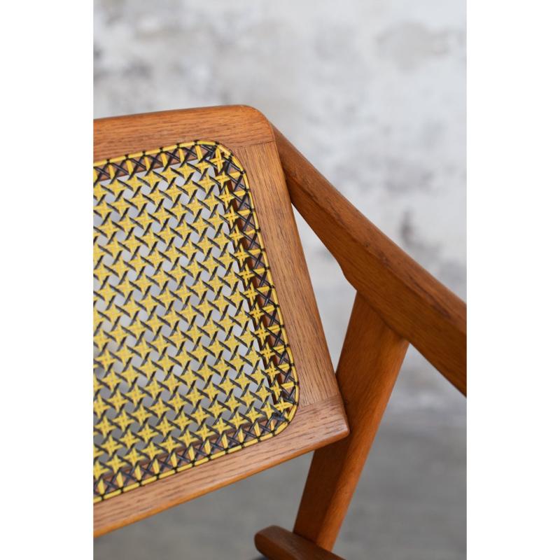 Teak Armchair by Michel Ducaroy for Sna, France, 1952 For Sale 6