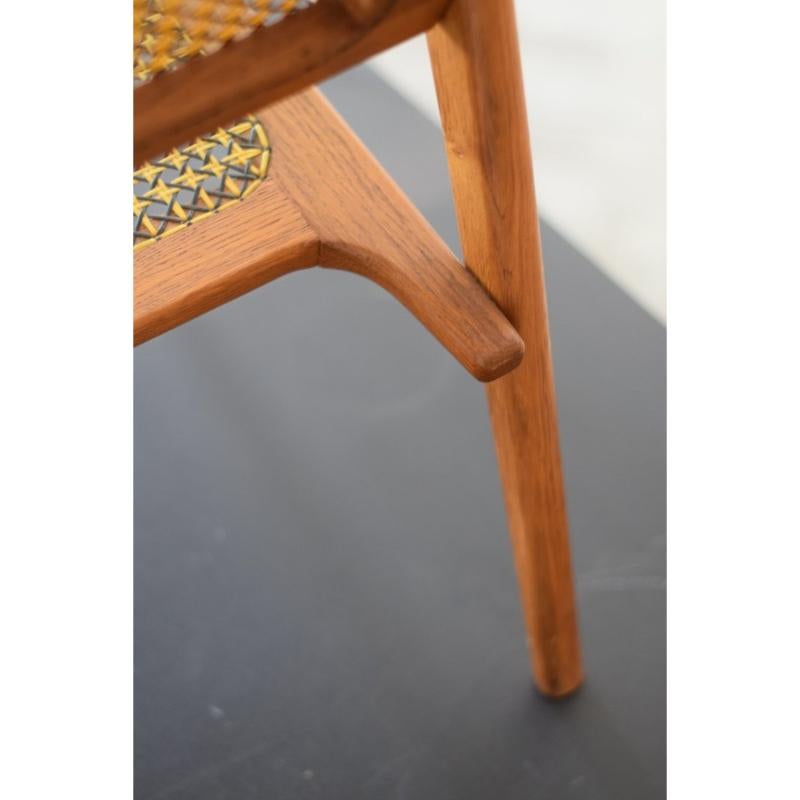 Teak Armchair by Michel Ducaroy for Sna, France, 1952 For Sale 7