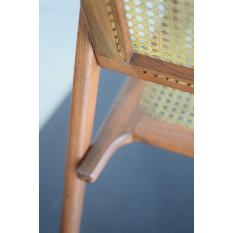 Poltrona in teak di Michel Ducaroy per SNA, Francia, 1952 in vendita 6