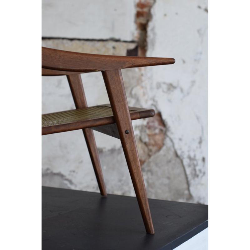 Poltrona in teak di Michel Ducaroy per SNA, Francia, 1952 in vendita 13