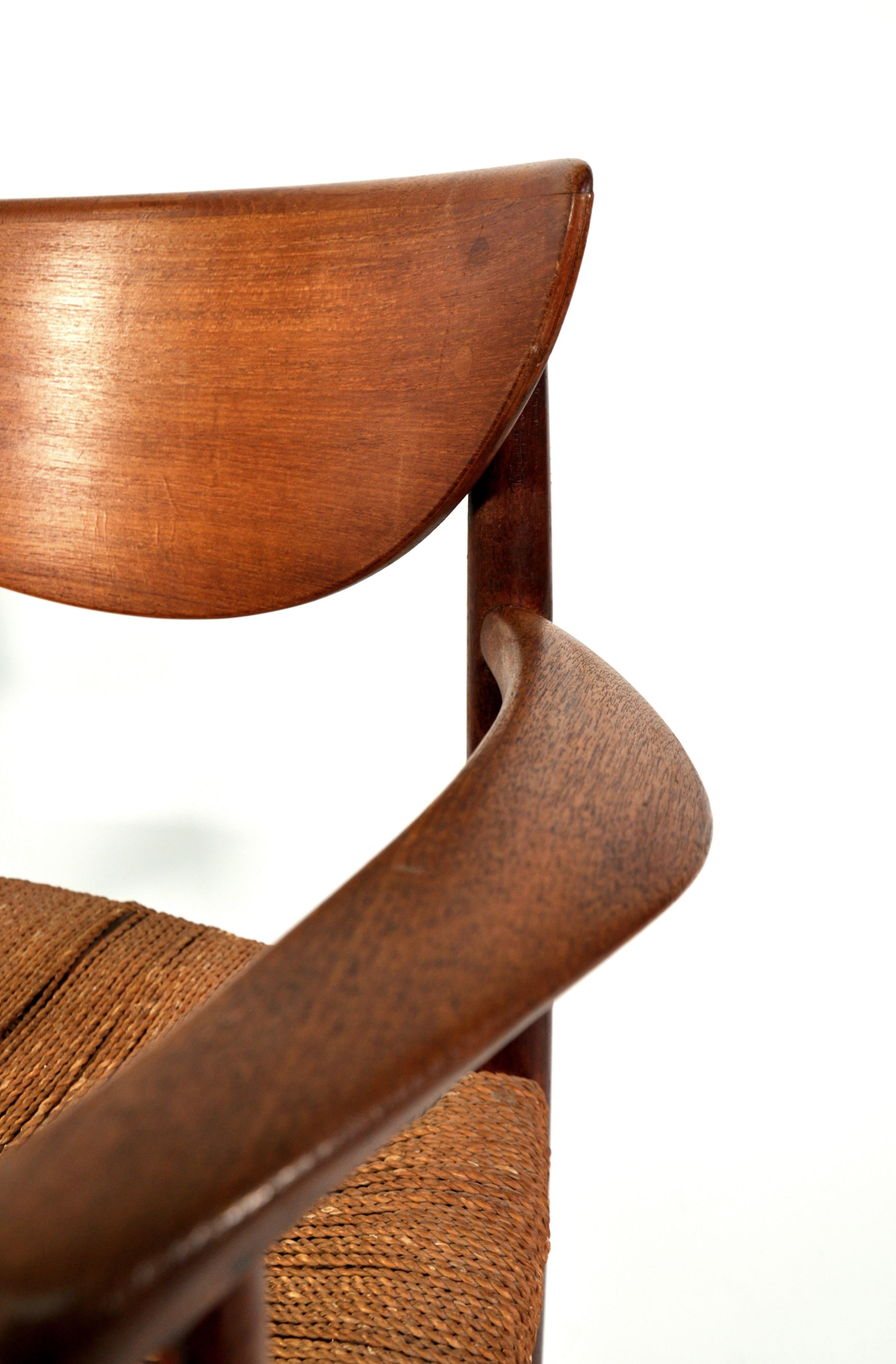 Teak Armchair by Peter Hvidt and Orla Molgaard-Nielsen for Soborg Mobelfabrik 4