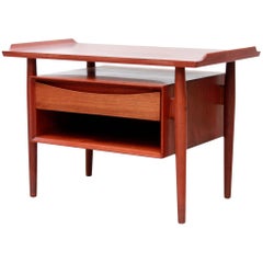 Teak Arne Vodder Danish Design Table with Drawer for Sibast