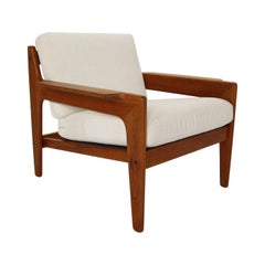 Teak Arne Wahl Iversen Lounge Chair For Komfort, 1960s, Denmark