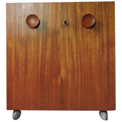 Teak Bar by Erik Buch for Dyrlund, 1960s