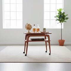 Teak-Barwagen von Arne Hovmand-Olsen für Mogens Kold, 1960er Jahre Teak-Barwagen von Arn