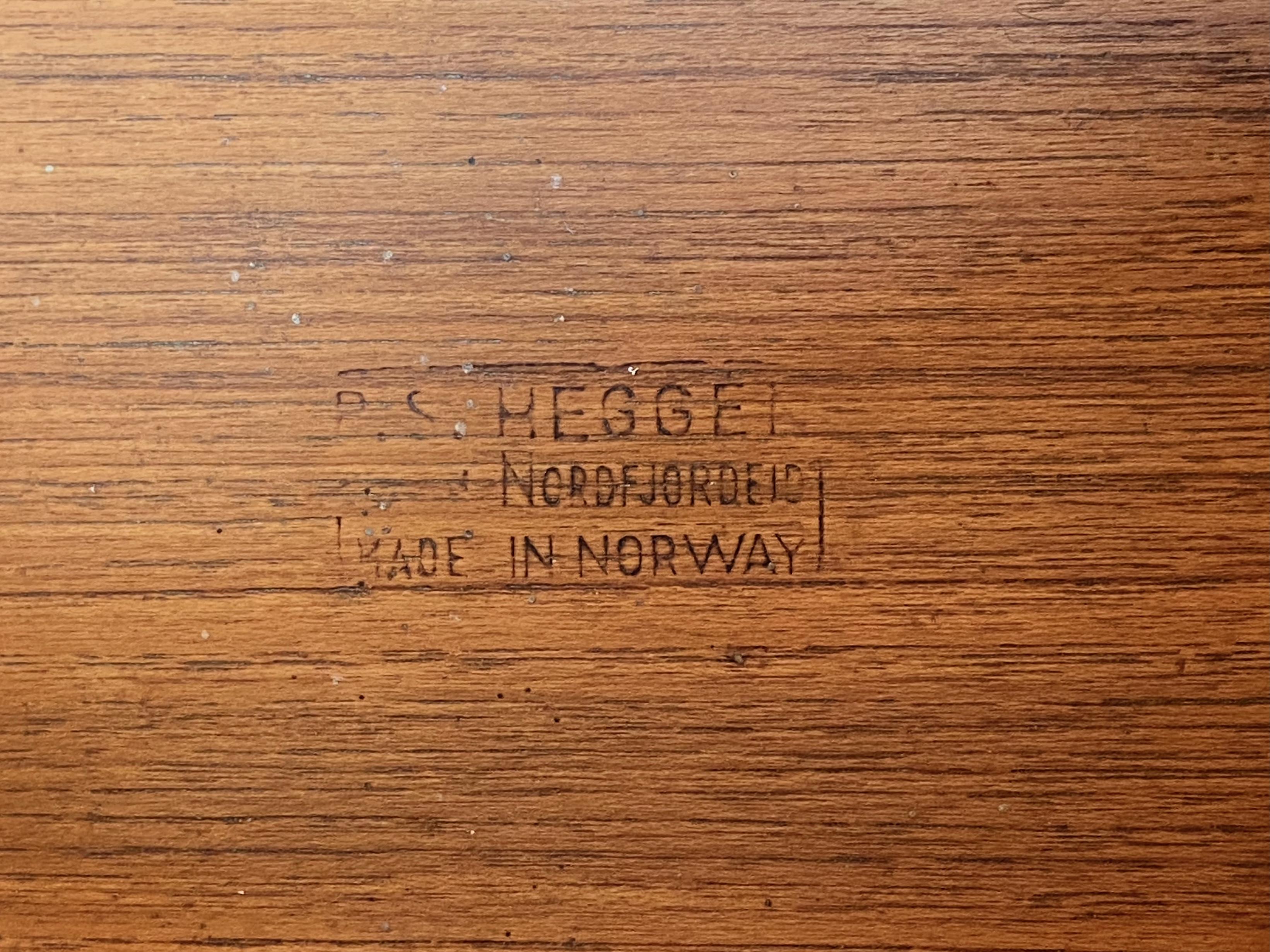 Norwegian Teak basket by Einar Barnes for PS Heggen, Made in Norway 1960s