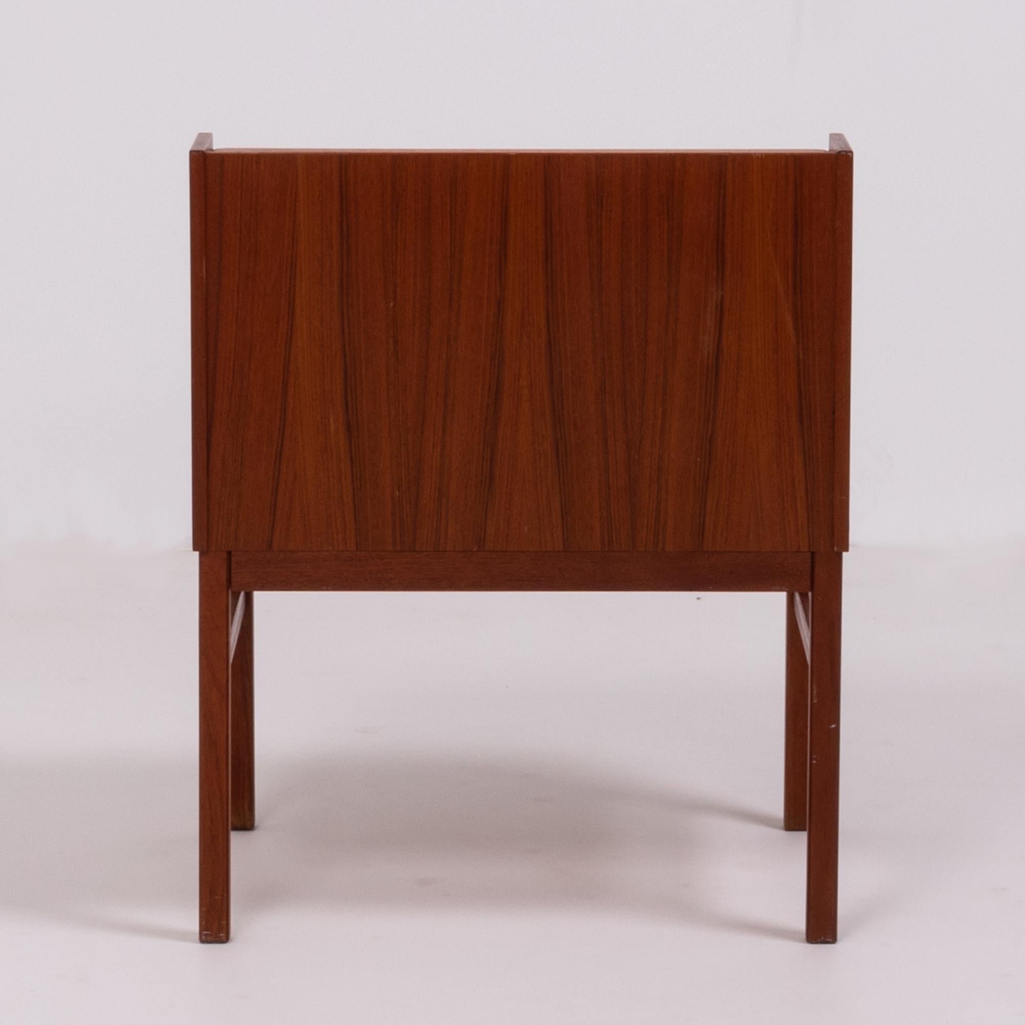 Teak Bedside Table by Engström & Myrstrand, 1960s In Good Condition In London, GB