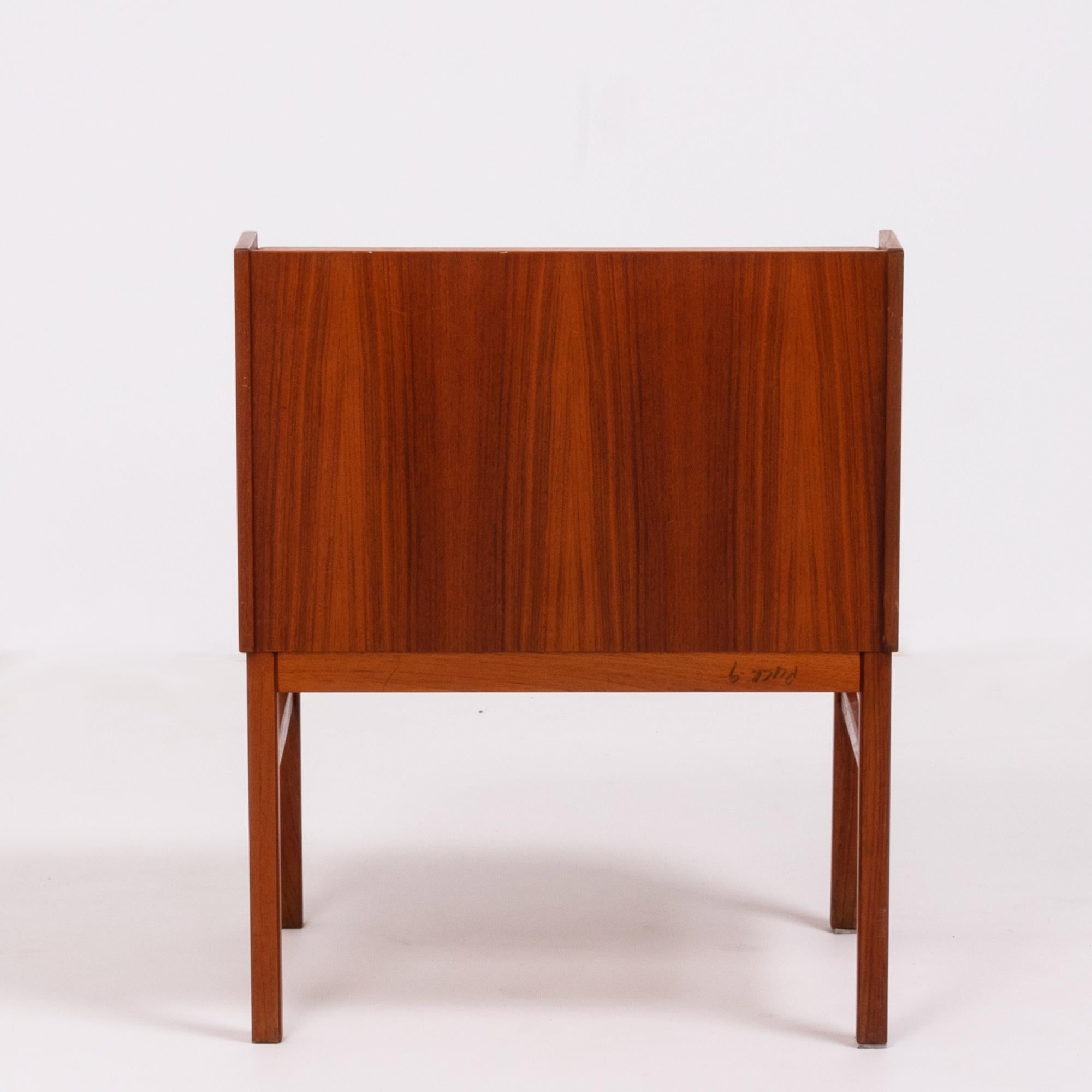 Teak Bedside Table by Engström & Myrstrand, 1960s In Good Condition In London, GB