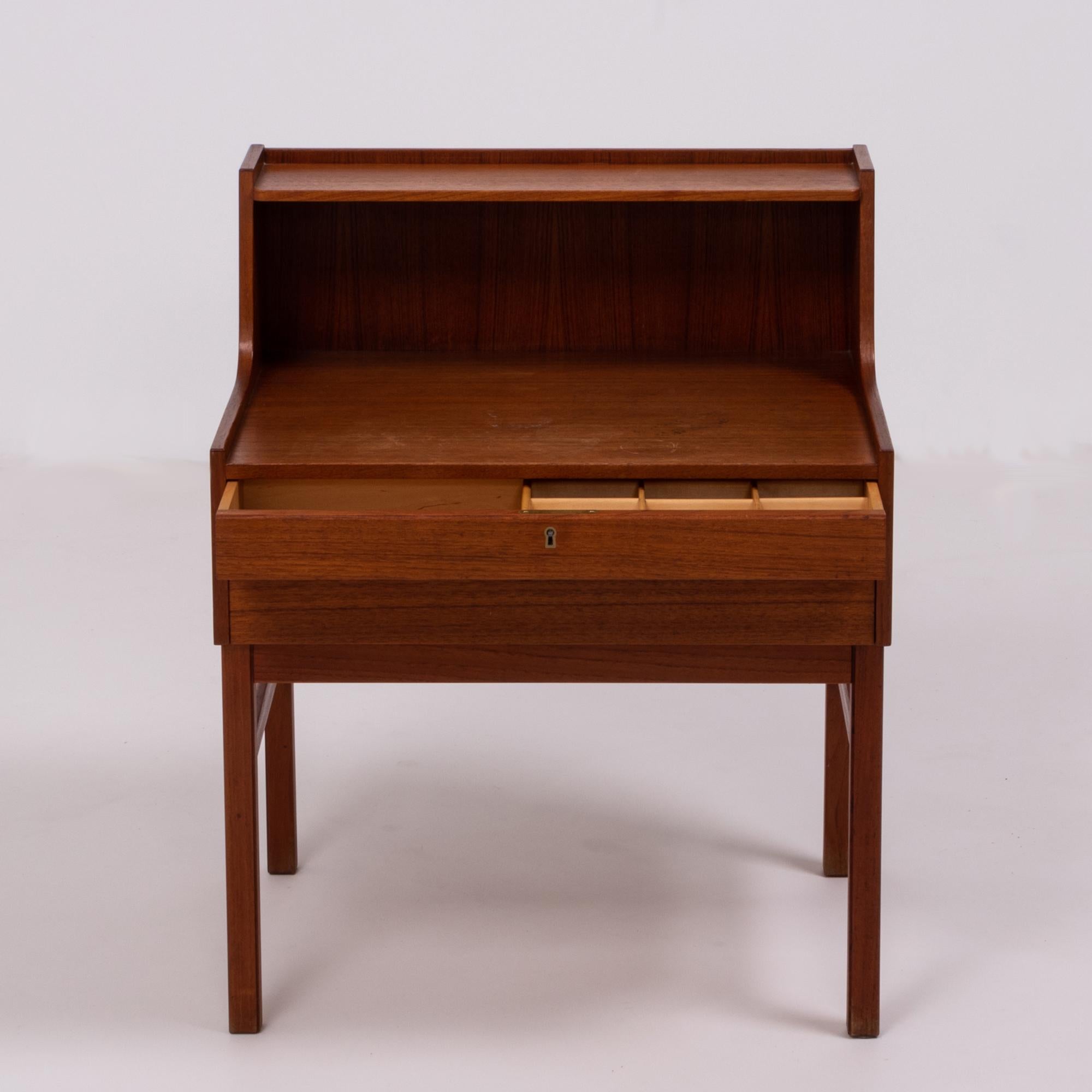 Mid-20th Century Teak Bedside Table by Engström & Myrstrand, 1960s