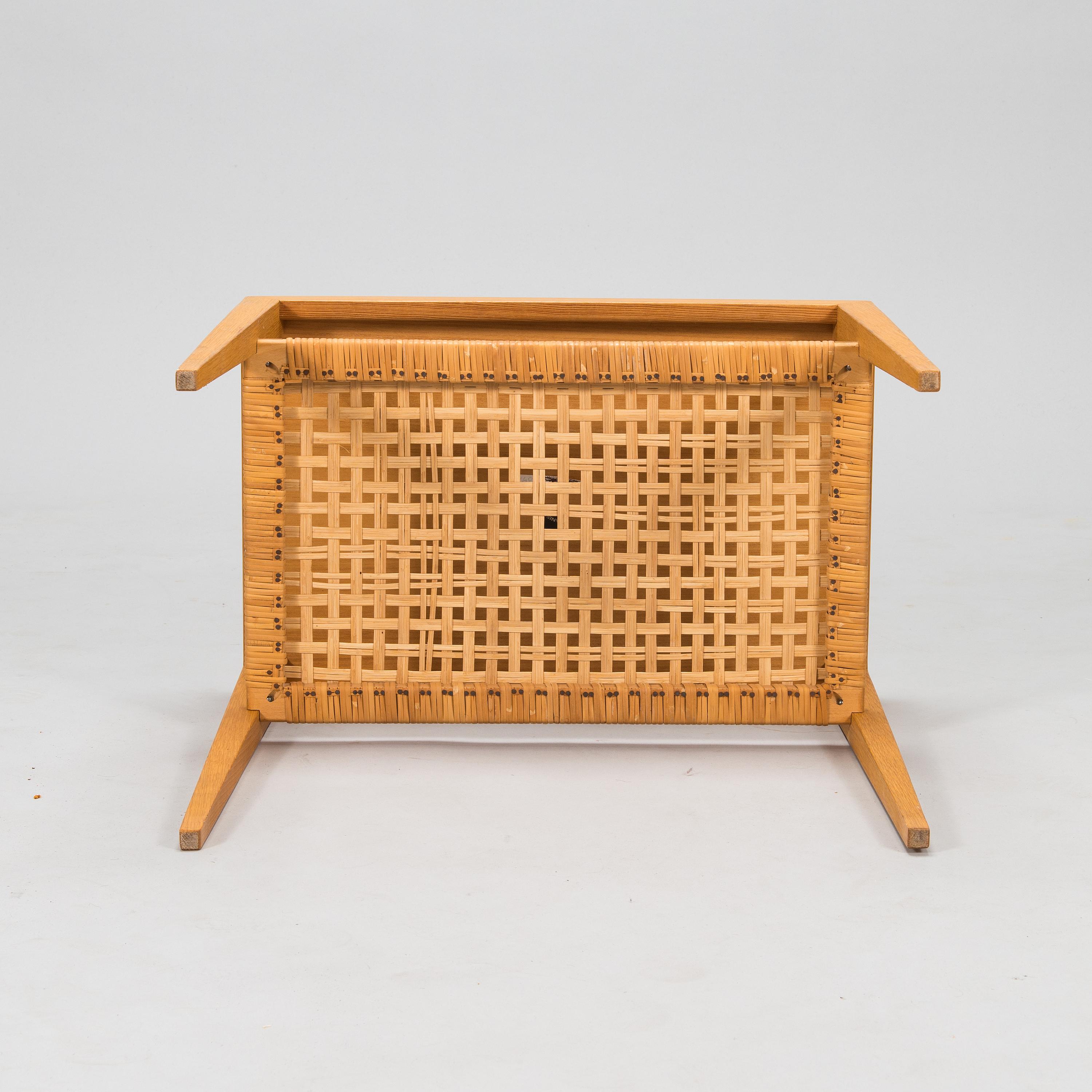 Mid-Century Modern Teak Bedside Table by Severin Hansen for Haslev, Designed 1957 For Sale