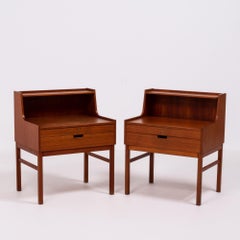 Teak Bedside Tables by Engström & Myrstrand, 1960s, Set of 2