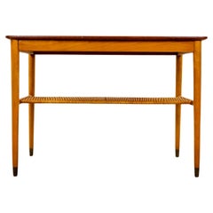 Teak & Beech Danish Mid-Century Coffee Table