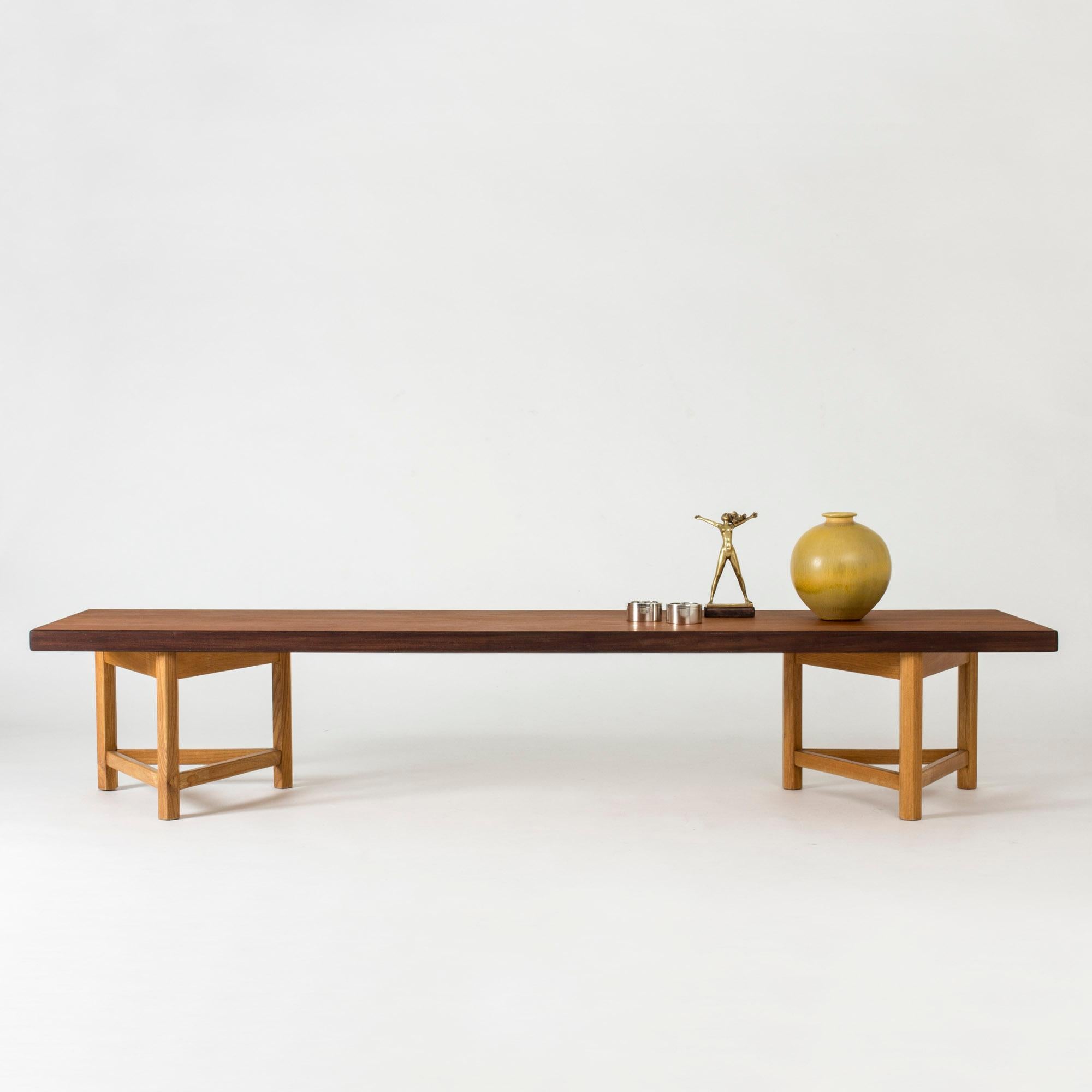 Teak Bench by Gustaf Hiort Af Ornäs 2