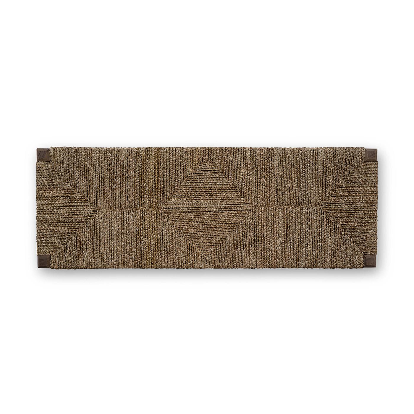 Asian Teak Bench in Tuscan Brown