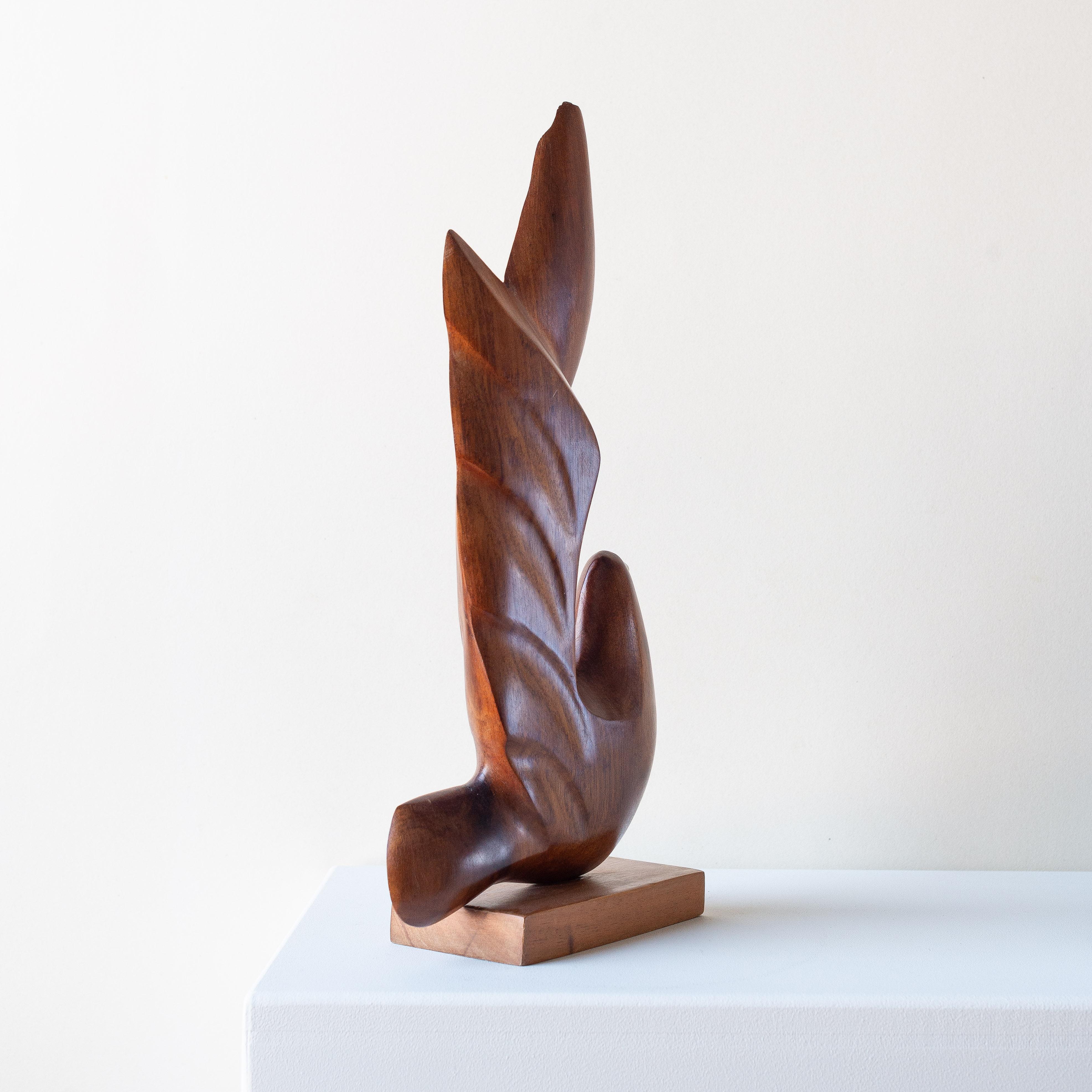 Scultura antropomorfa, uccello in teak, design danese degli anni '60 in vendita 1