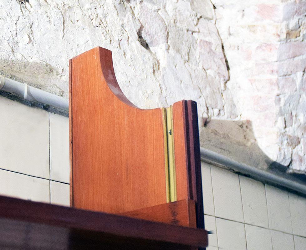 Libreria in teak di Esposizione Permanente Mobili Cantu' anni '60 in vendita 4