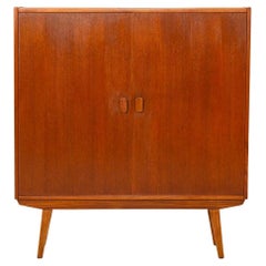 Teak bookcase cabinet