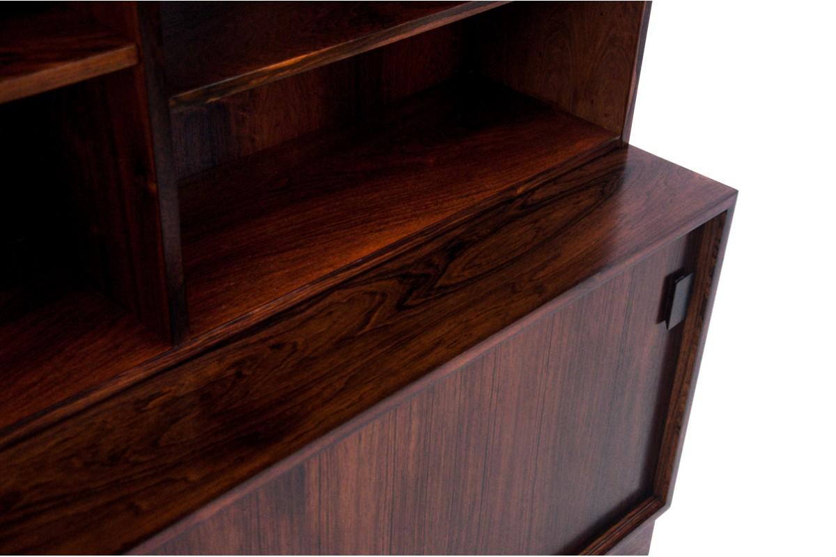 Teak bookcase, Danish design, 1960s. In condizioni buone in vendita a Chorzów, PL