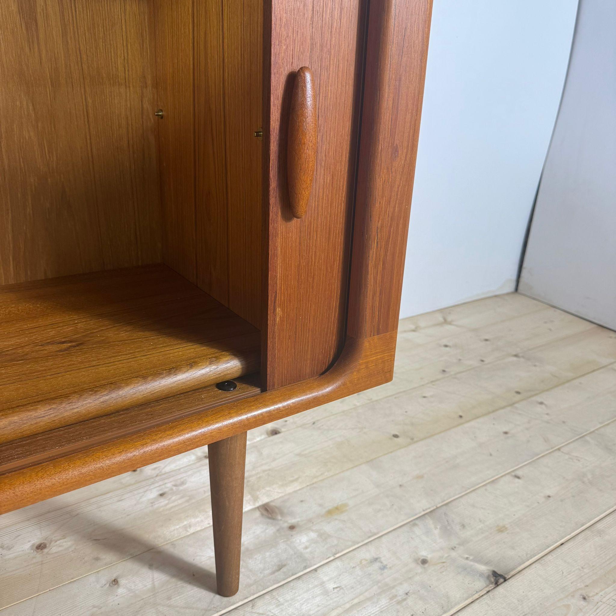 Teak bookcase, Denmark 1960 For Sale 5