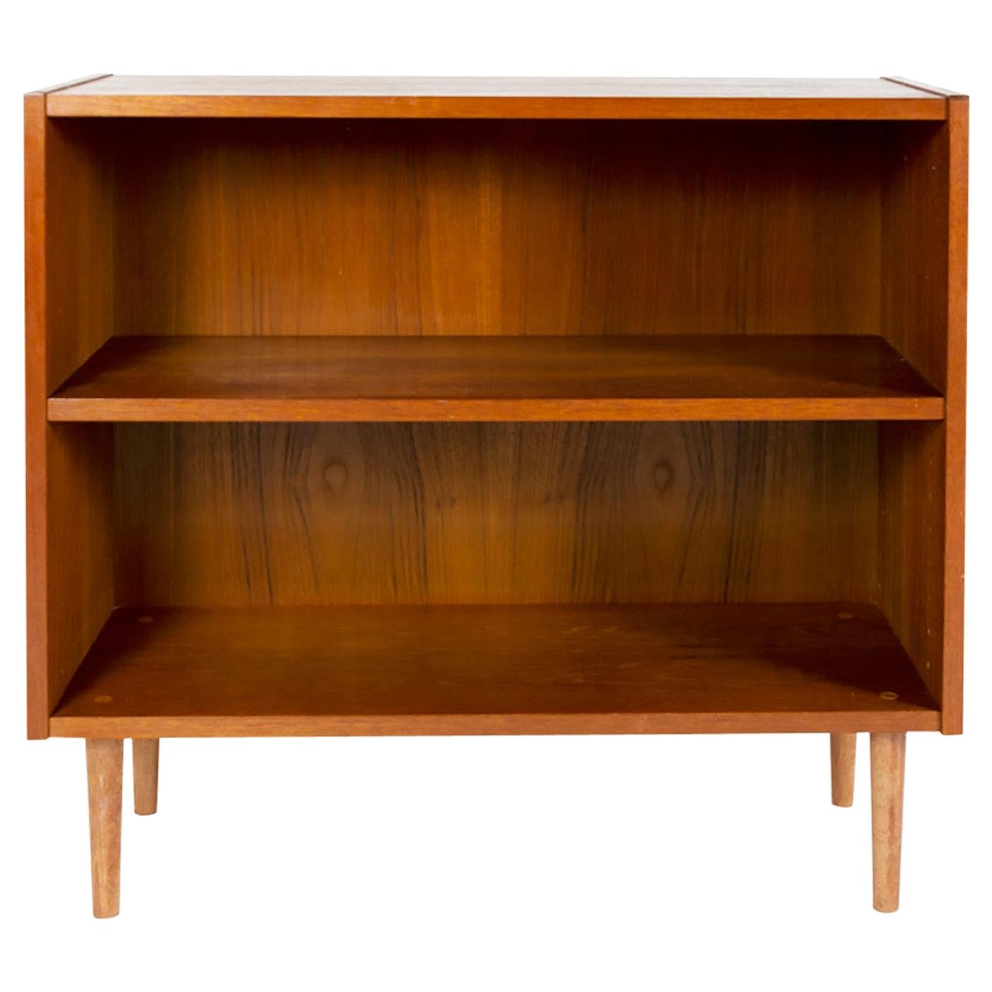 Teak Bookcase, Midcentury, Made in Denmark, 1960s For Sale