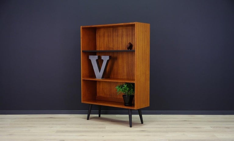 Teak Bookcase Scandinavian Design Vintage, 1960-1970 For ...