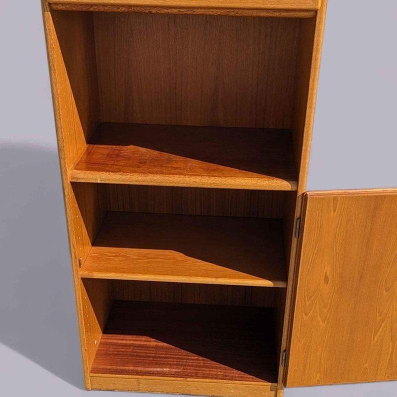 Unknown Teak Bookcase, Storage Cabinet, Display, Mid Century, Danish Modern, Vintage